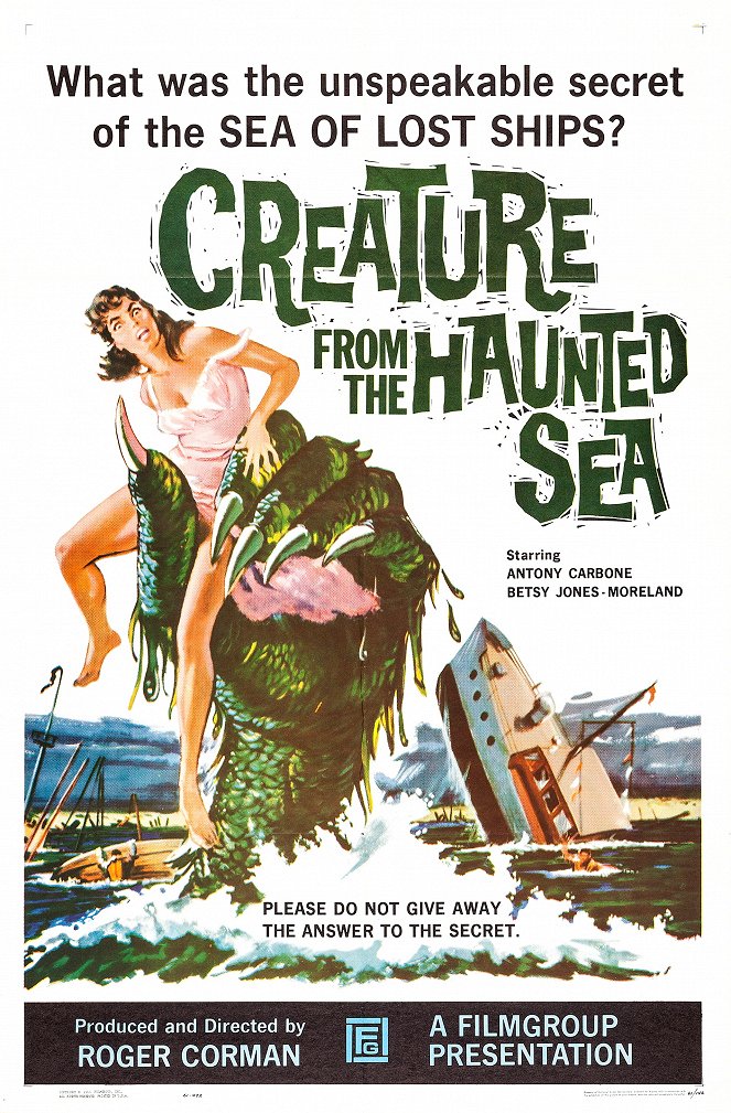 Creature from the Haunted Sea - Cartazes