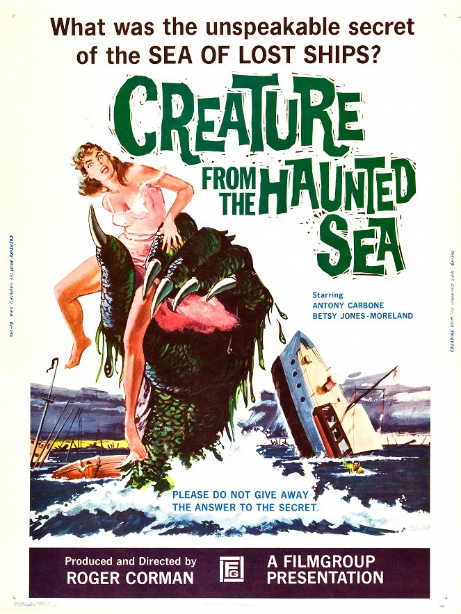 Creature from the Haunted Sea - Cartazes
