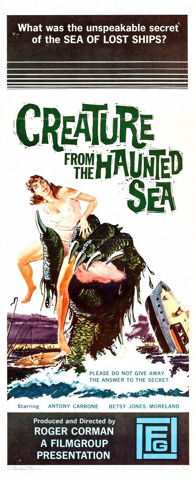 Creature from the Haunted Sea - Carteles