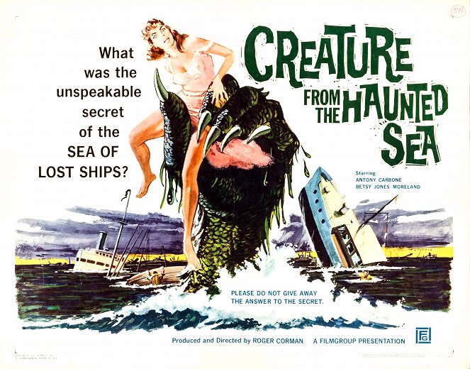 Creature from the Haunted Sea - Julisteet