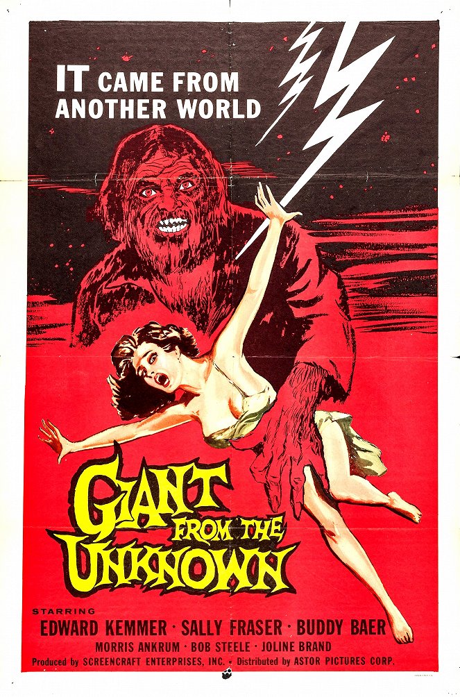 Giant from the Unknown - Julisteet