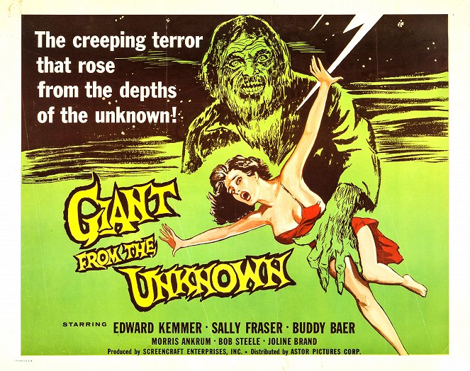 Giant from the Unknown - Cartazes