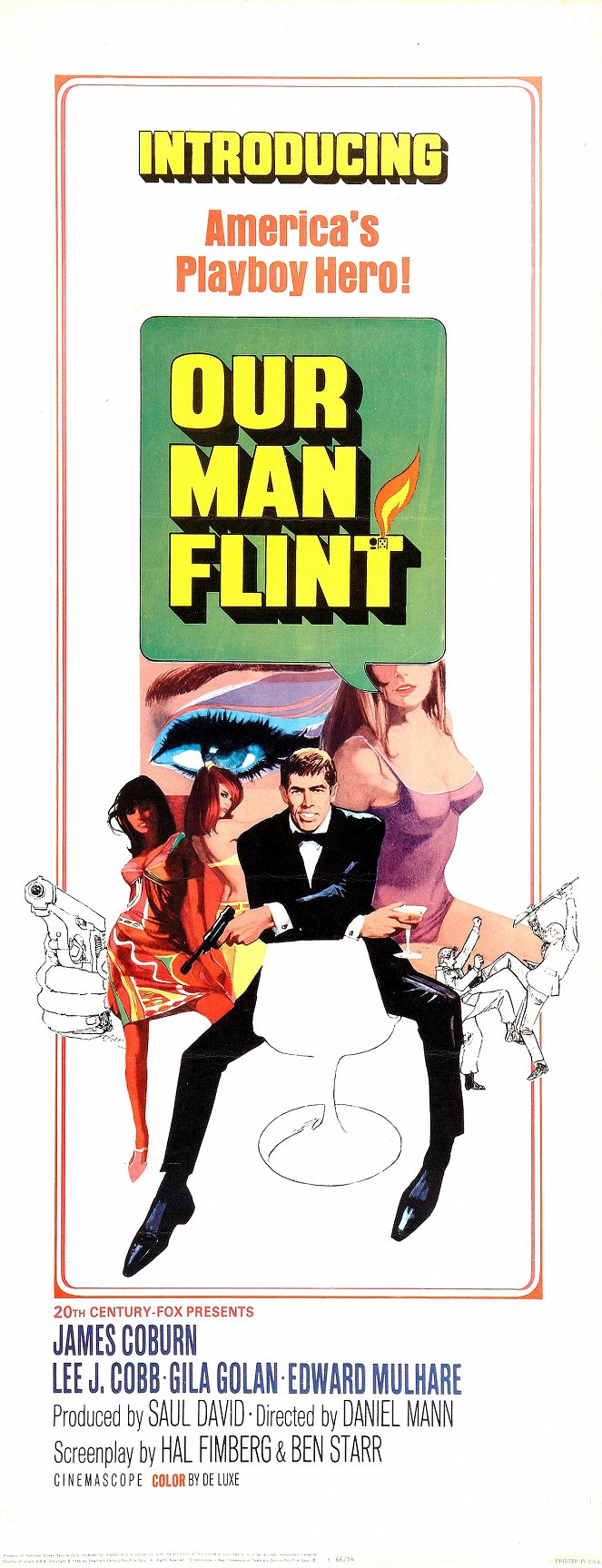 Our Man Flint - Plakátok