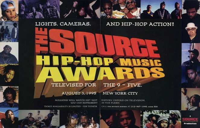 The 1995 Source Hip-Hop Music Awards - Plakate
