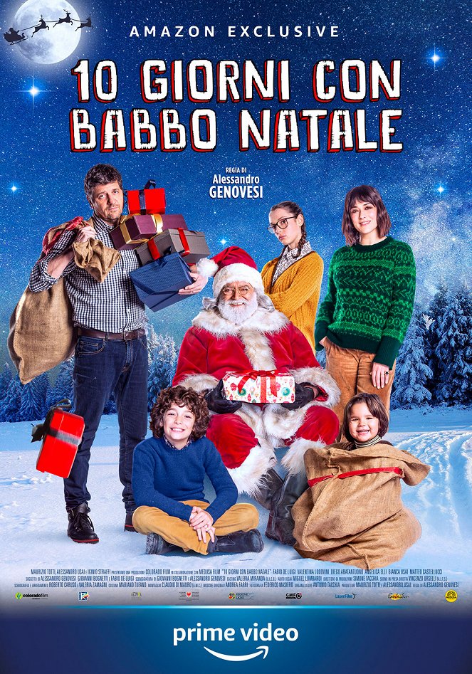 10 giorni con Babbo Natale - Julisteet