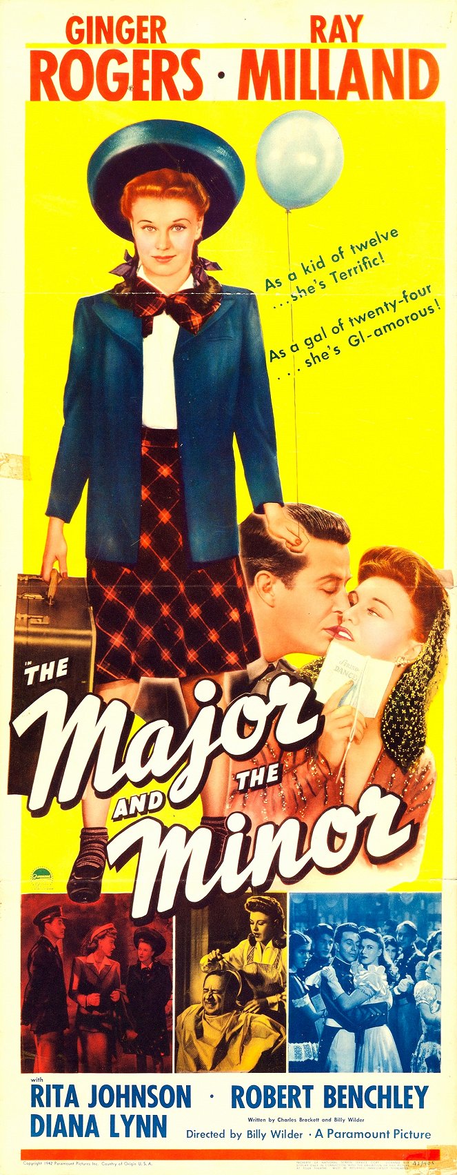 The Major and the Minor - Posters
