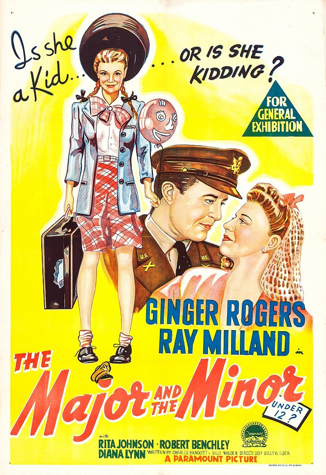 The Major and the Minor - Posters