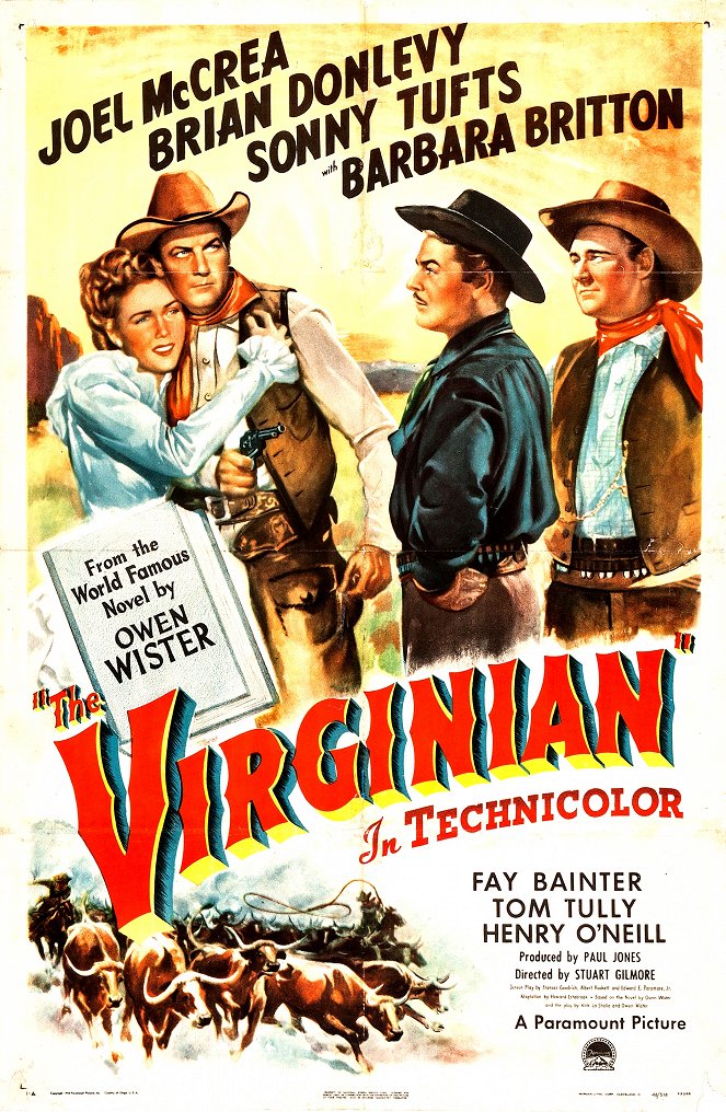 The Virginian - Plakátok