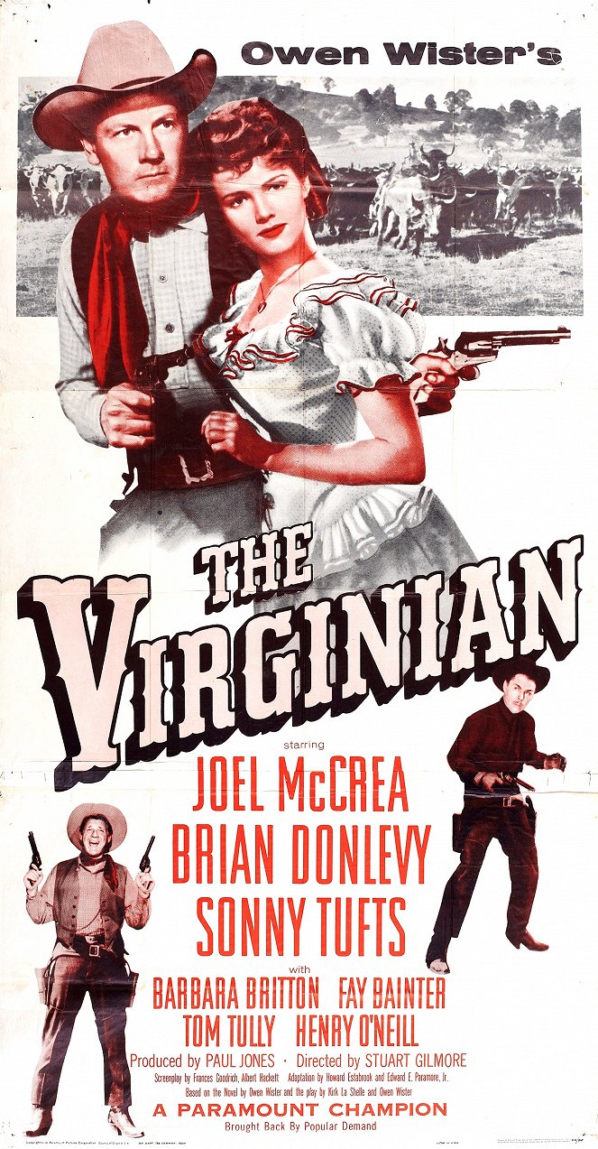 Der Mann aus Virginia - Plakate