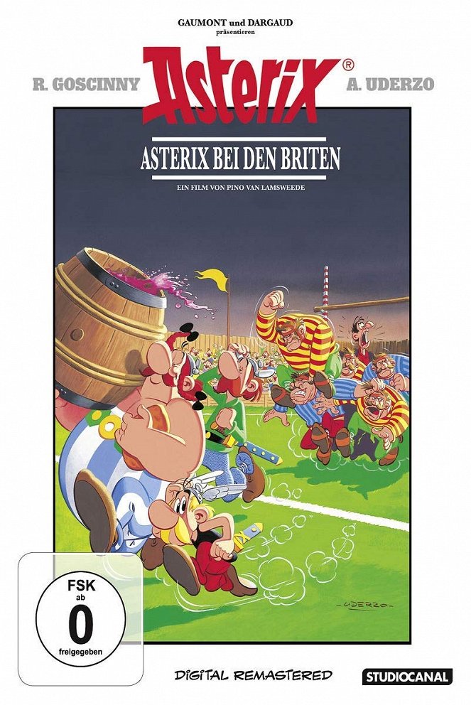 Asterix bei den Briten - Plakate