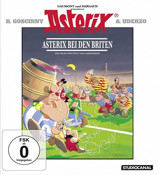 Asterix bei den Briten - Plakate