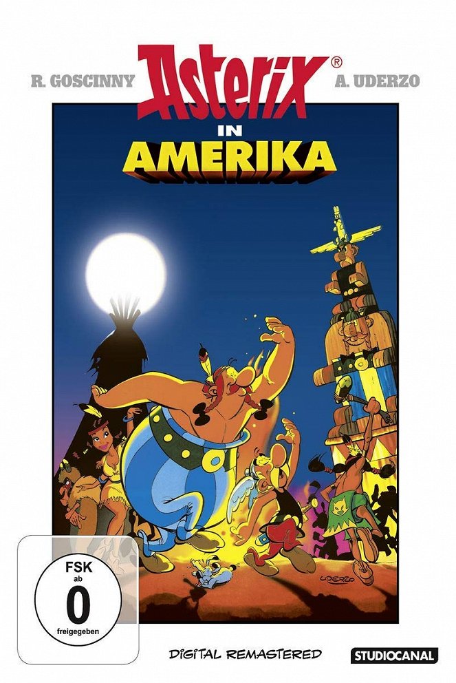 Asterix dobývá Ameriku - Plakáty