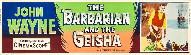 Le Barbare et la Geisha - Affiches