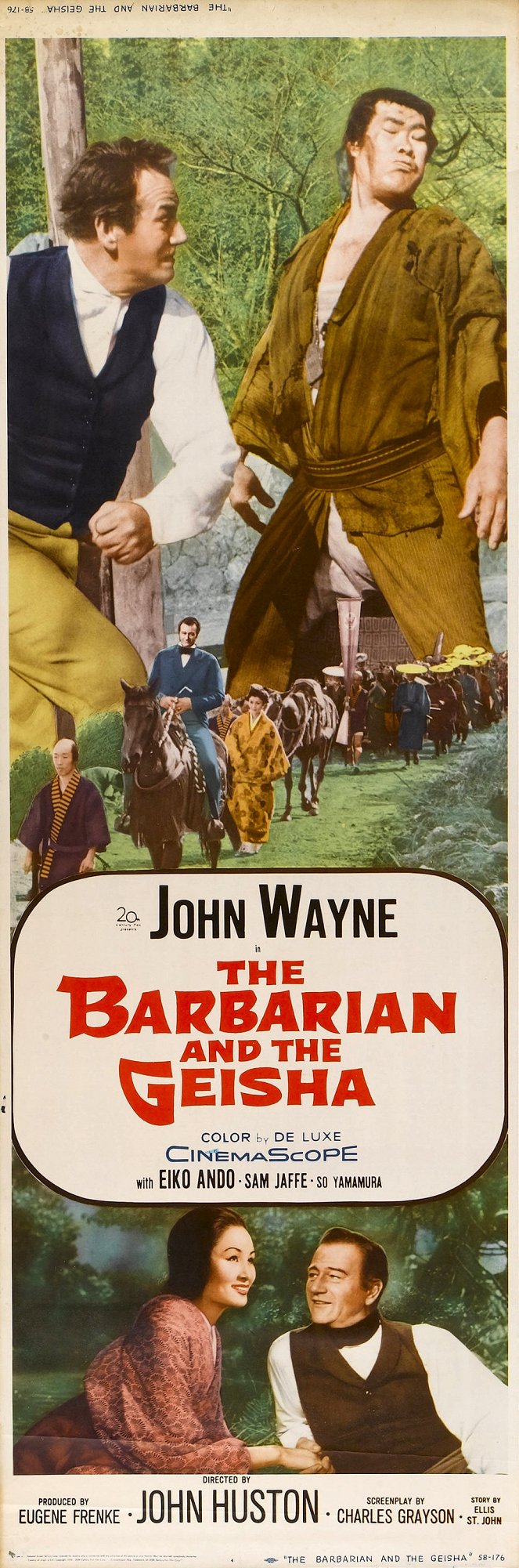 The Barbarian and the Geisha - Posters