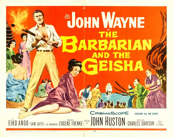 The Barbarian and the Geisha - Cartazes