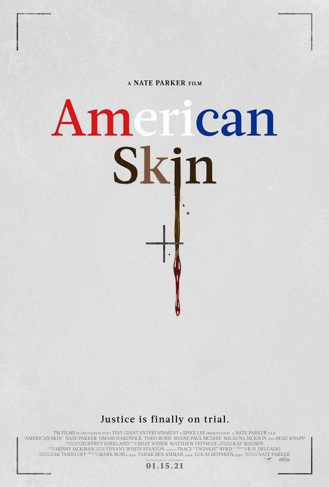 American Skin - Plakáty