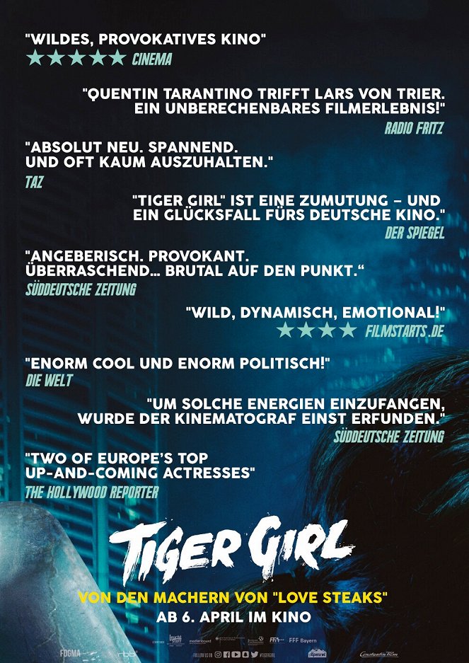 Tiger Girl - Plakaty