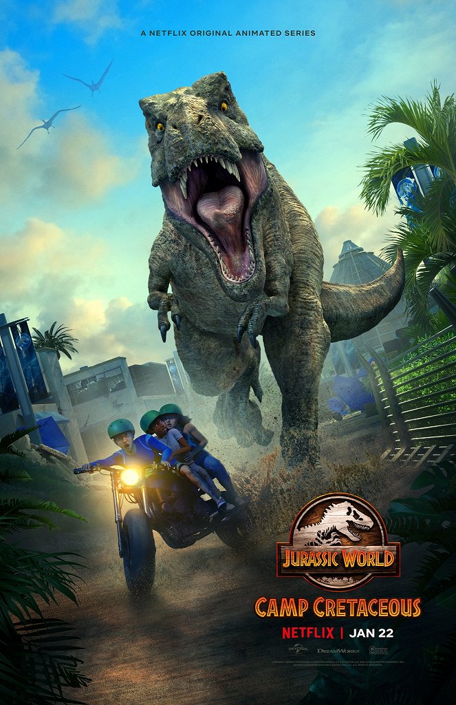 Jurassic World: Campamento Cretácico - Jurassic World: Campamento Cretácico - Season 2 - Carteles