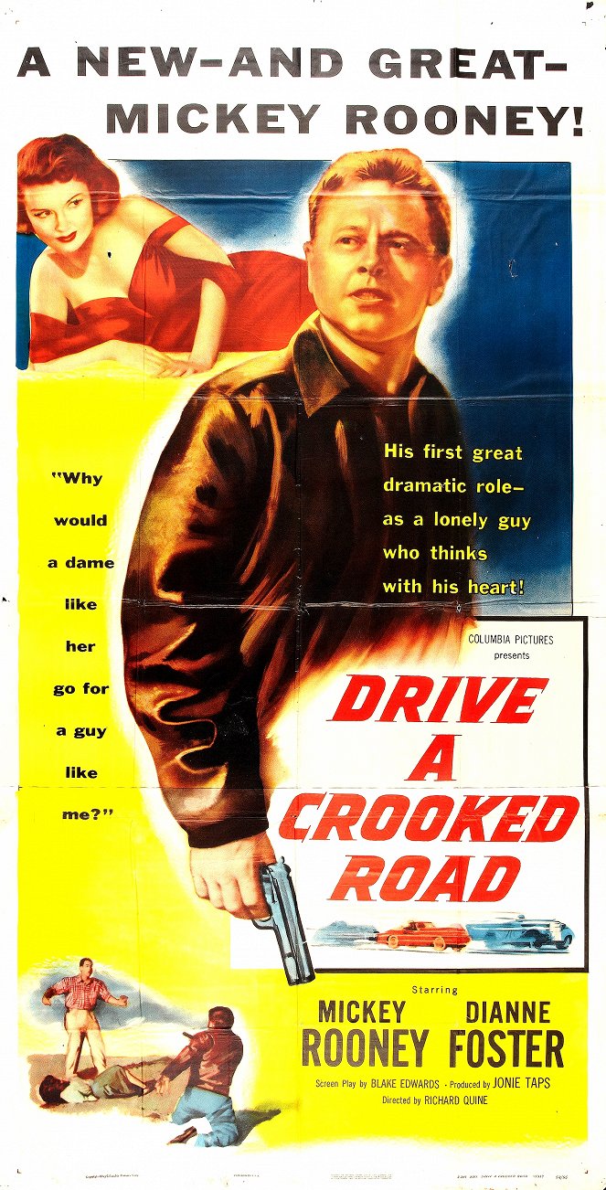 Drive a Crooked Road - Plakáty