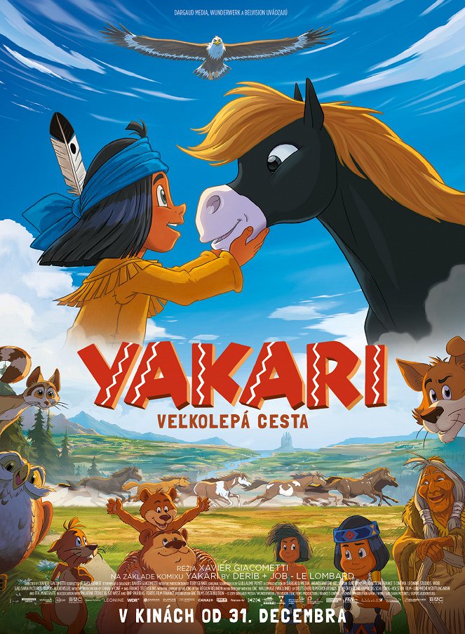 Yakari - Veľkolepá cesta - Plagáty
