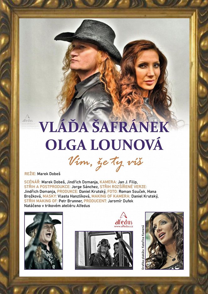 Vláďa Šafránek a Olga Lounová: Vím, že Ty víš - Plakátok