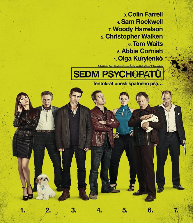 Sedm psychopatů - Plakáty