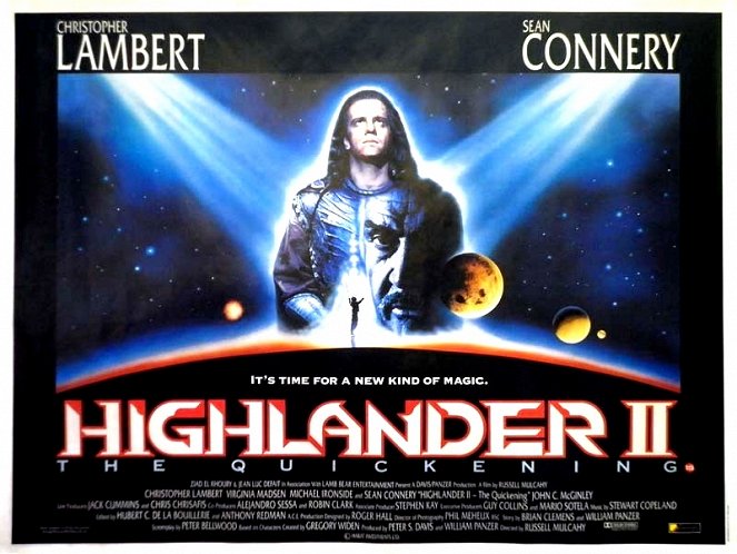 Highlander II: The Quickening - Plakaty