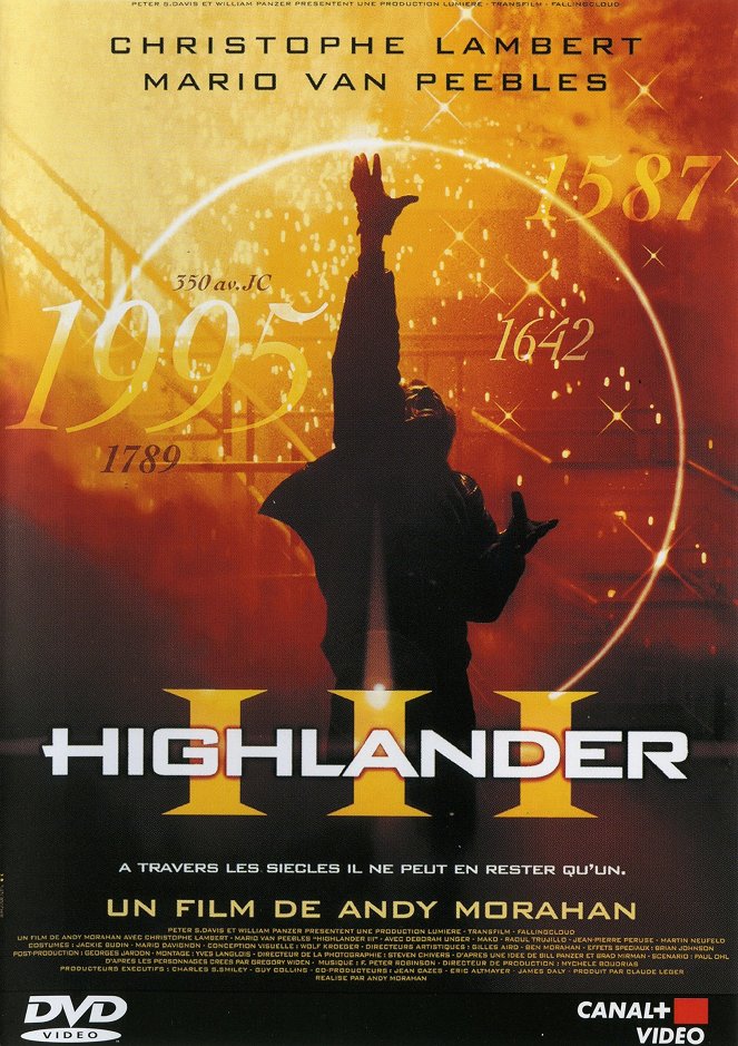 Highlander III: The Sorcerer - Julisteet