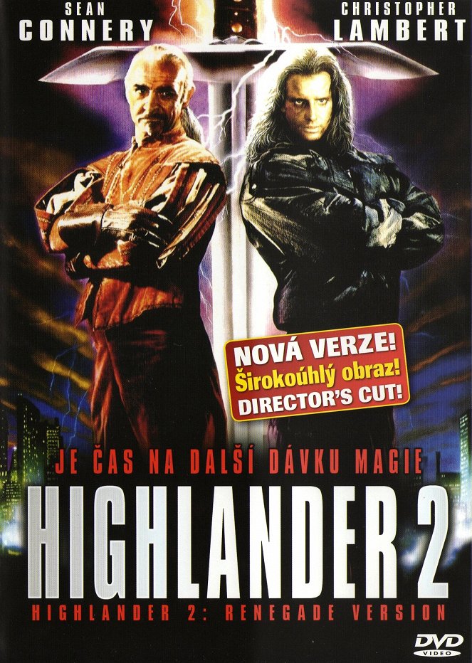 Highlander 2 - Síla kouzla - Plakáty