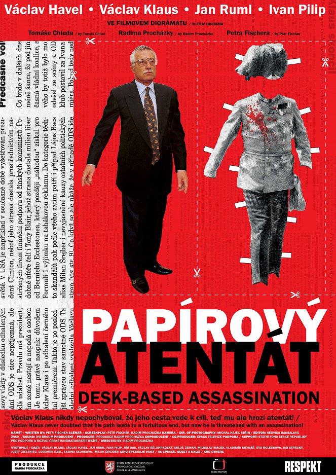 Papírový atentát - Plakate