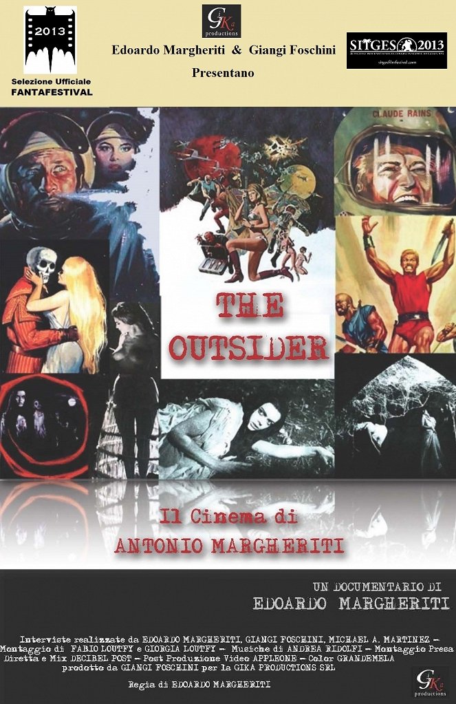The Outsider - Il Cinema Di Antonio Margheriti - Plagáty