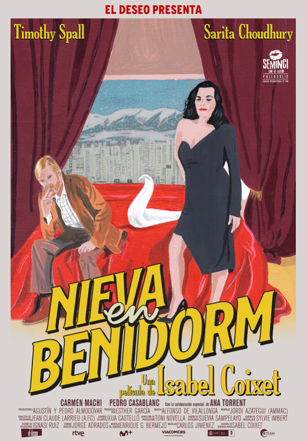 Nieva en Benidorm - Posters