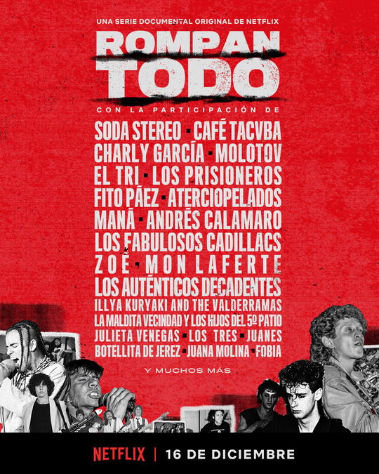Rompan Todo: Historia rocka w Ameryce Łacińskiej - Plakaty