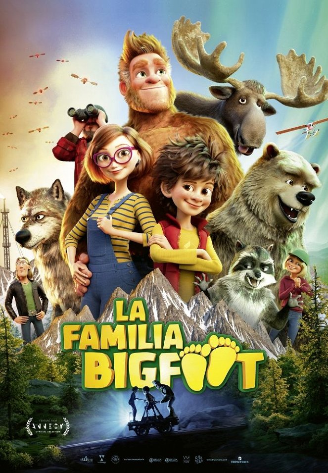 La familia Bigfoot - Carteles