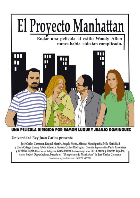El proyecto Manhattan - Affiches