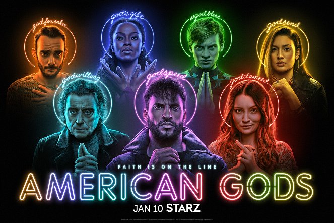 Amerykańscy Bogowie - Amerykańscy Bogowie - Season 3 - Plakaty