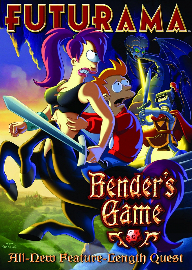 Futurama - Season 5 - Futurama - Bender's Game (1) - Plakate