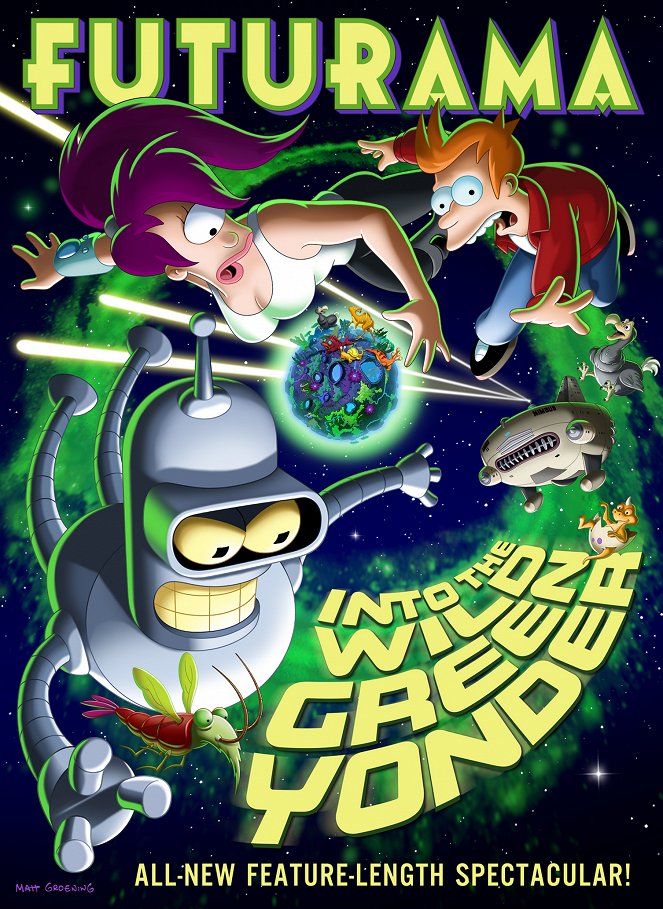 Futurama - Futurama - Egy zöld új világ 1. rész - Plakátok