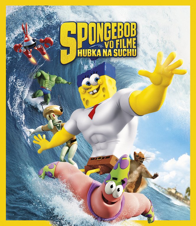 Spongebob vo filme: Hubka na suchu - Plagáty