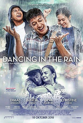 Dancing in the Rain - Cartazes