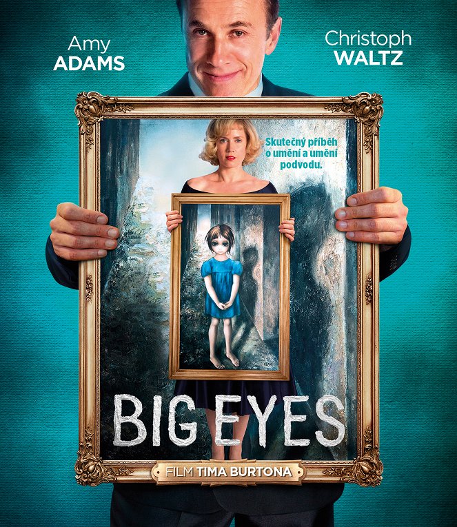 Velké oči - Plakáty