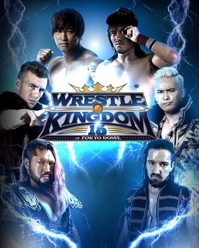 NJPW Wrestle Kingdom 15 - Plagáty