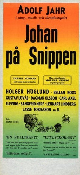 Johan på Snippen - Julisteet