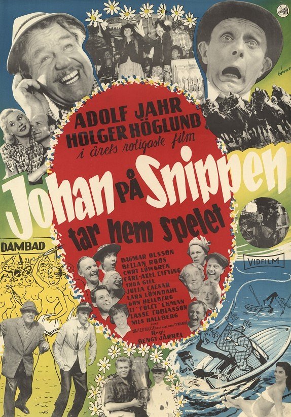 Johan på Snippen tar hem spelet - Affiches