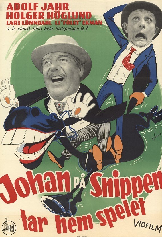 Johan på Snippen tar hem spelet - Affiches