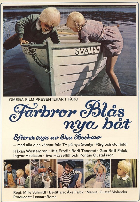 Farbror Blås nya båt - Posters