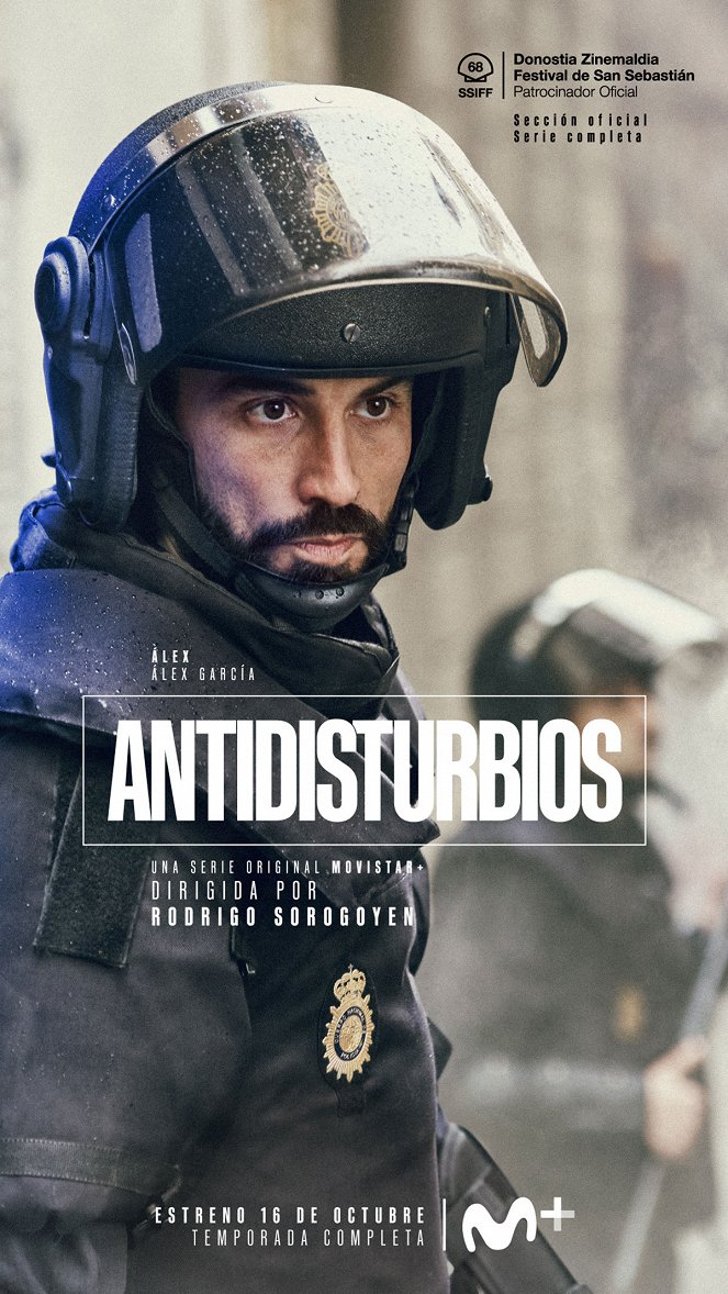 Antidisturbios - Julisteet