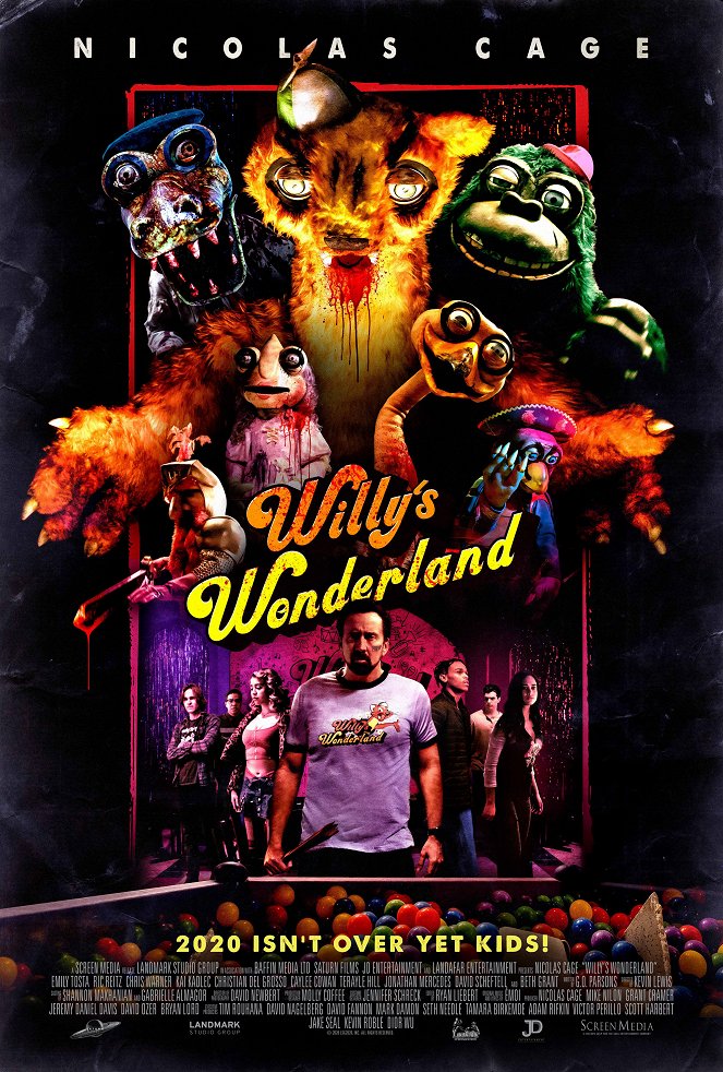 Willy's Wonderland - Carteles
