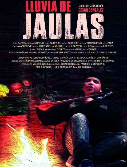 Lluvia de jaulas - Plakate