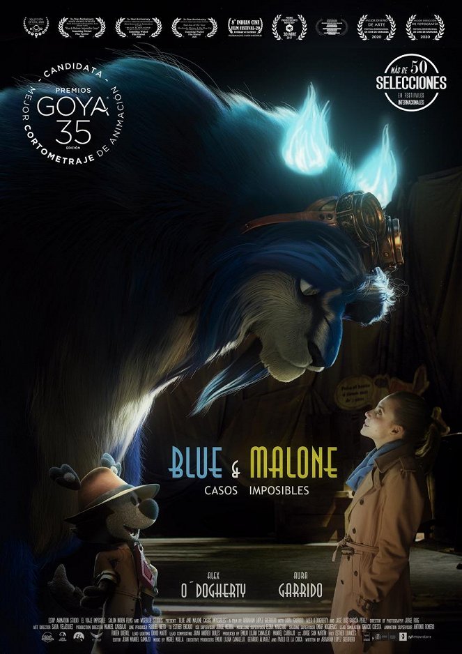 Blue & Malone Casos Imposibles - Affiches